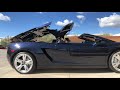 7 SuperCars Convertible Roof opening/closing Compilation