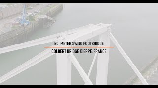 50-meter swing foot bridge in Dieppe (FR) – LOCAPAL