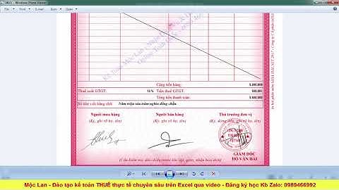 BÀI 4 : HƯỚNG DẪN THAO TÁC NHẬP HÓA ĐƠN MUA HÀNG CHUẨN TRÊN BẢN EXCEL 2020 MỚI NHẤT -  PHẦN 1