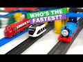 Thomas, Wilson and Intelino Smart Train Find Out Who’s the Fastest Train