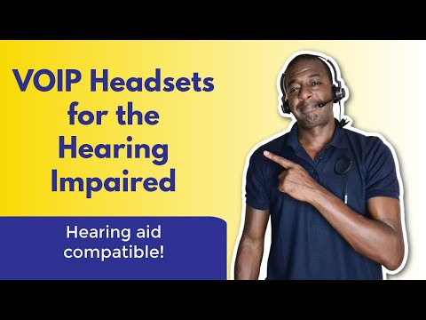 VOIP Headsets for Hearing Impaired Explained - Hearing Aid Compatible