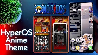Tema Anime One-piece HyperOS untuk Semua Perangkat Xiaomi | Tema Anime One Piece | #hyperos screenshot 3