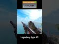 New Legendary Type 63 - Anchor Weighed cod mobile season 9 #codm #shortvideo #shorts #short
