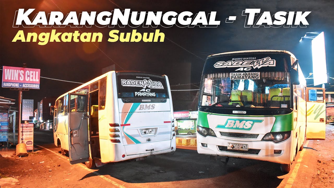 Jalur Pedesaaan Tasik Selatan | Trip Bus BMS Karangnunggal - Kota Tasikmalaya