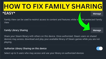 How To Fix Family Sharing Not Working On Steam(EASY)