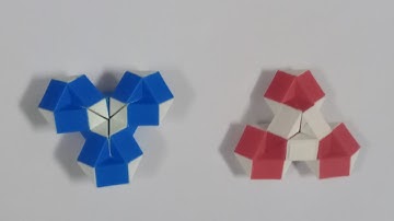 How to make a Bow / Fidget Spinner from Snake Cube