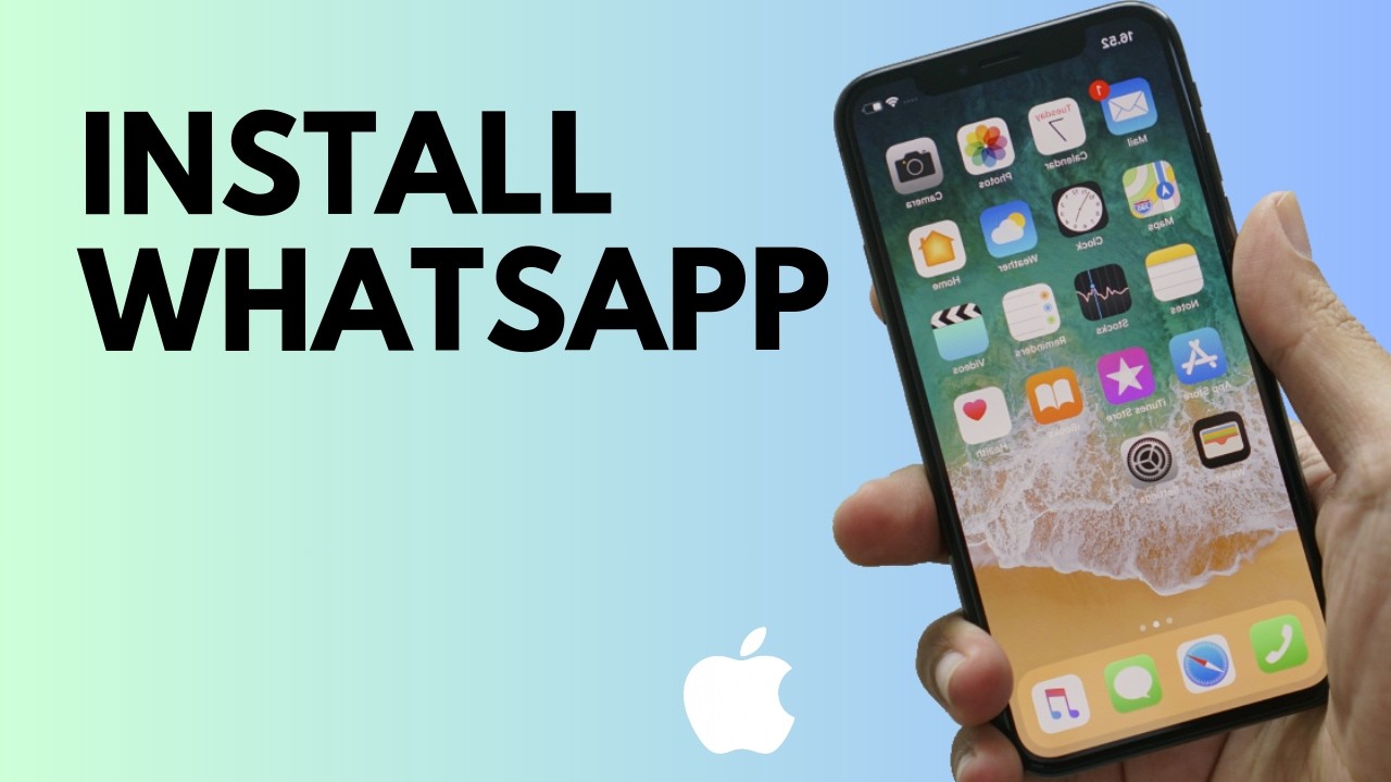 How to Install WhatsApp on iPhone (Step-by-Step for Beginners) - YouTube