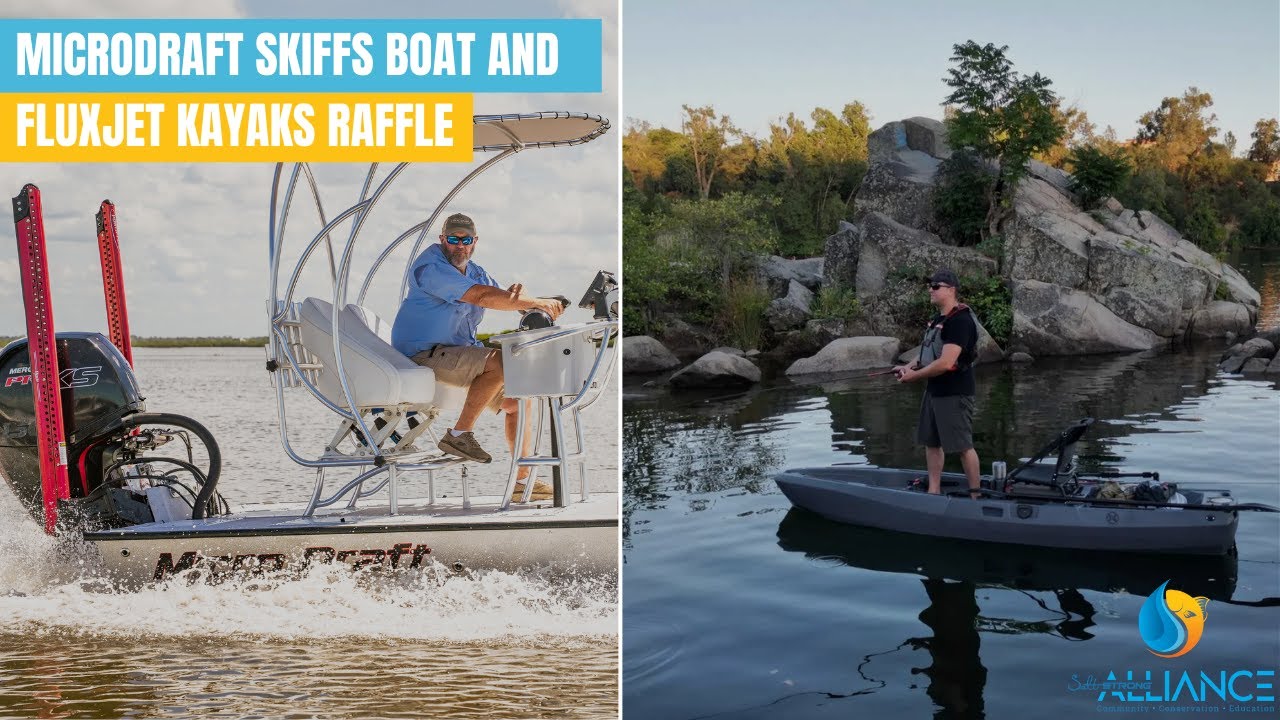 Win a Custom Micro Draft Skiff or FluxJet Kayak | Salt Strong Raffles ...