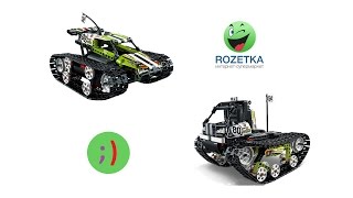 Распаковка LEGO TECHNIC 42065 (Скоростной вездеход) из Rozetka.com.ua