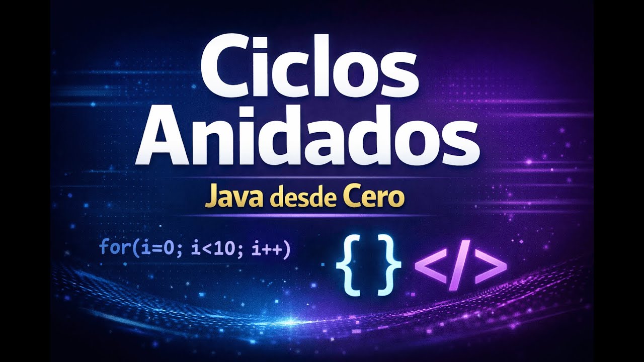 Ciclos Anidados en Java desde Cero 🚀 Explicación y Ejemplos Prácticos