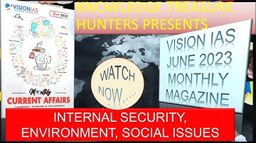 JUNE 2023|Vision Ias Current Affairs|Monthly Magazine|#currentaffairs #ias #upsc #upscpreparation