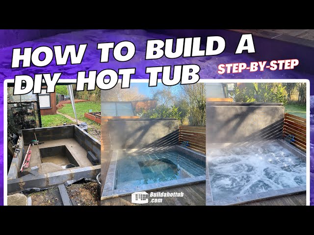 DIY HOT TUB BUILT IN ONE HOUR! 😍🔥🛁