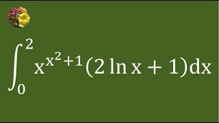 2019 MIT Integration Bee, qualifying test problem # 18 (2nd method)(Mis-1036A)