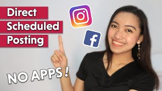 Full How to SCHEDULE POST on INSTAGRAM and FACEBOOK (No Third Party Apps! ALL FREE) | Geraldine Gallardo Guide