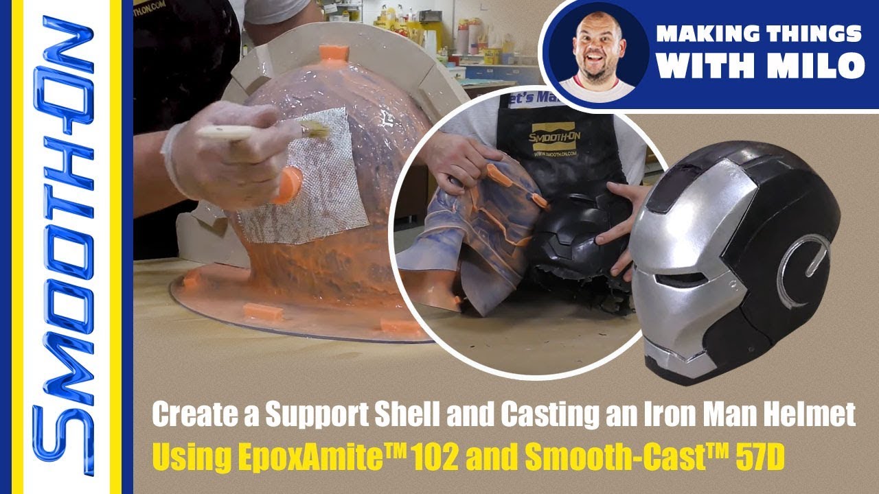 Cosplay Tutorial Iron Man Helmet Casting YouTube