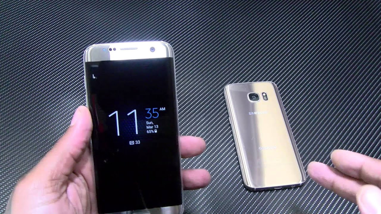 Samsung Galaxy S7 Edge и Samsung Galaxy S7 - Сравнение