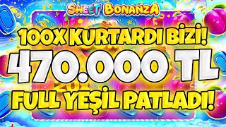 🍭Sweet Bonanza Küçük Kasa 🍭 470.000 TL ÇILDIRDIK AMA REKOR GELDİ | SWEET BONANZA BÖYLE TOKATLANIR