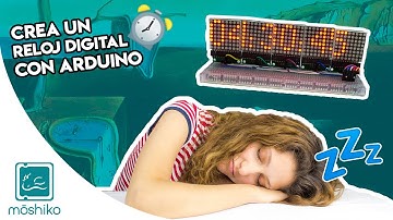 [Proyectos Arduino]  ¡¡Construye un Reloj Digital con Arduino!! - Módulo Reloj/ Matriz Led~ Moshiko