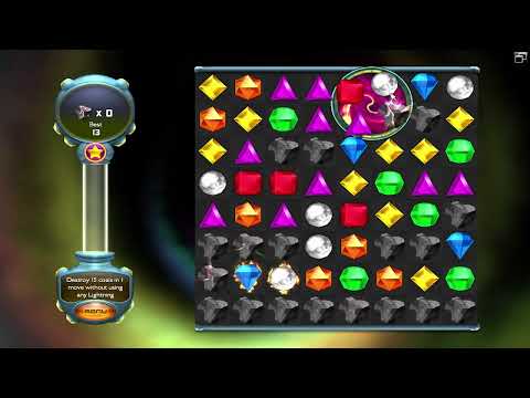 Bejeweled Twist Challenge Mode All Coal Mine Puzzles