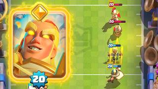 Level 20 Hero Magic Archer Vs All Hero Cards | Clash Royale