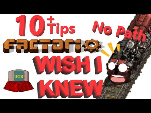 10+ Tips I Wish I Knew Factorio Trains Gameplay Guide (No Path and Signals)