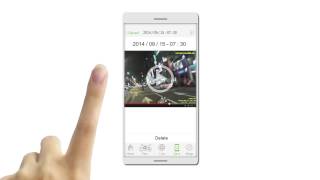 Supercam X Series APP demostrated in English