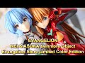 [EVANGELION] REI & ASUKA twinmore Object ,EVA Store Limited Color Edition Figure review (Unboxing)