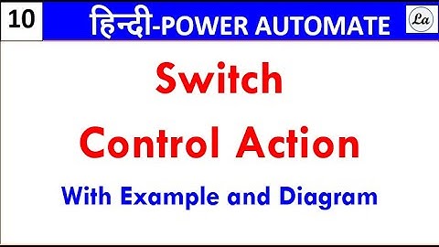 Switch Action | Cases | Power Automate | HIndi