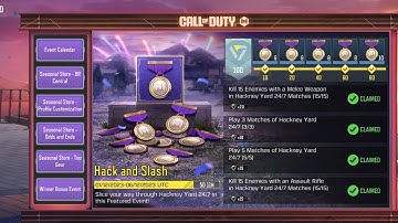 How To Kill 15 Enemies with a Melee Weapon in Hackney Yard MP Matches | Challenges Complete 💯✅ CODM.