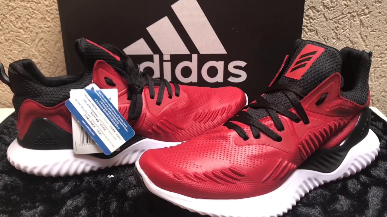 adidas alphabounce vermelho