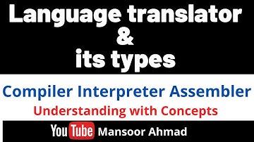 language translator | compiler | interpreter | Assembler | class 12 computer