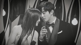 ahn hyoseop and kim sejeong moments at sbs drama awards 2022 (fancam) - part 2