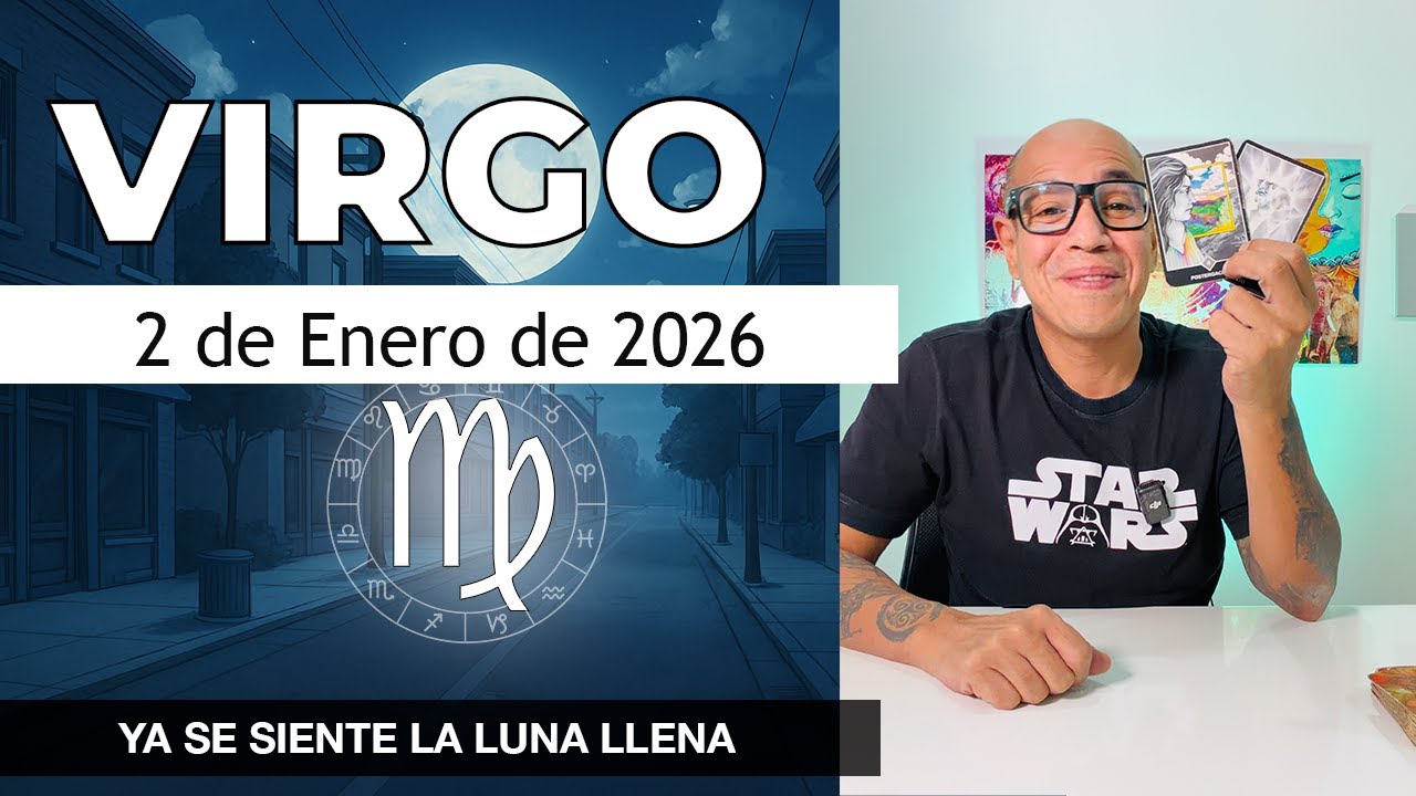 VIRGO | Horóscopo de hoy 2 de Enero 2026 - YouTube