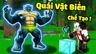 CHẾ TẠO THÀNH CÔNG BỘ GIÁP CỦA VUA BIỂN TRONG MINECRAFT*REDHOOD TROLL MỀU BẰNG QUÁI VẬT VUA BIỂN