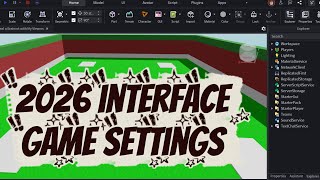 Game Settings in Roblox Studio 2026