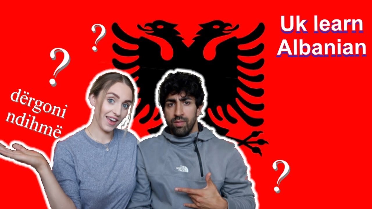 ALBANIAN PHRASES - UK couple try to speak Albanian (learning language challenge)