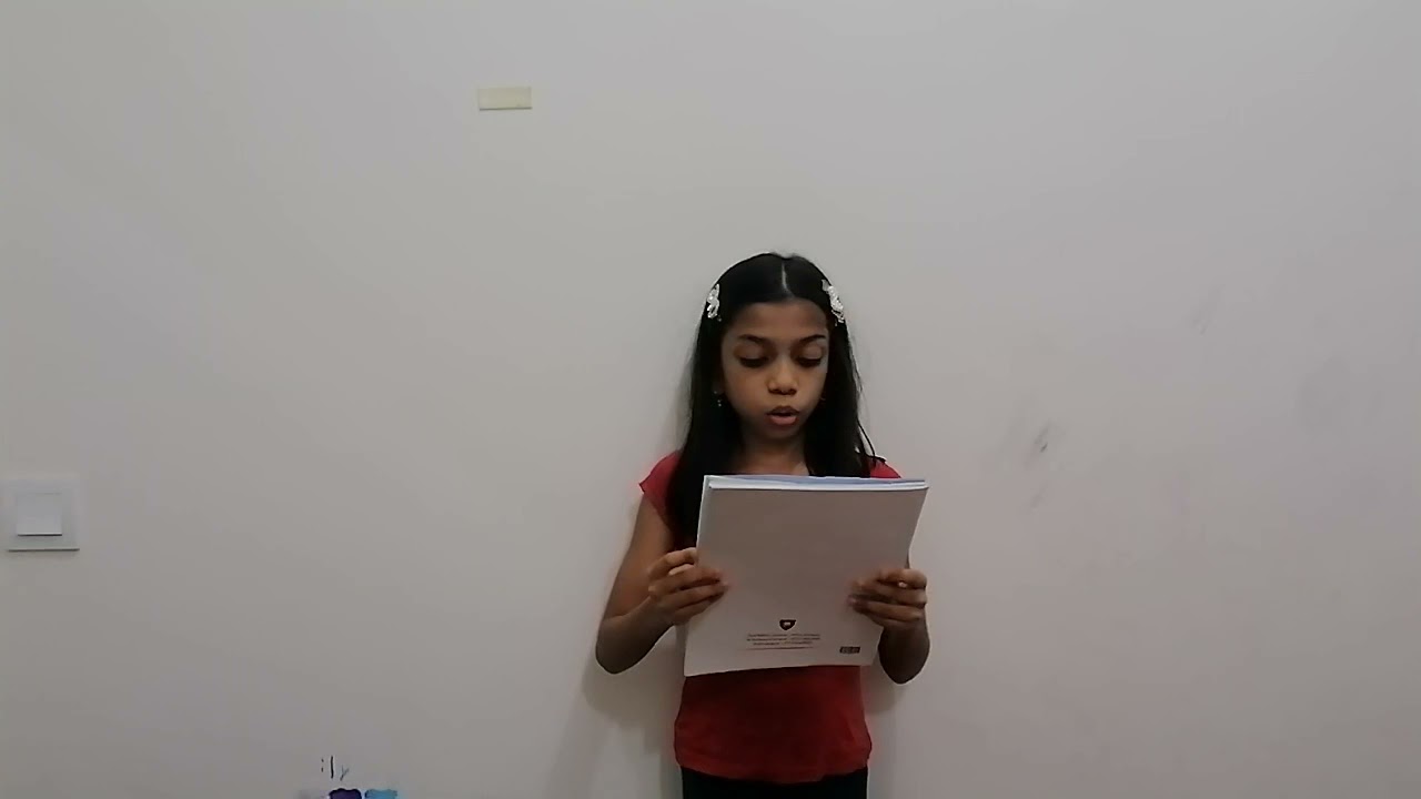 News reading at school assembly | Kids speech |News reading practice in English |GuruRiver