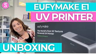 eufyMake E1 UV Printer and Ink Unboxing