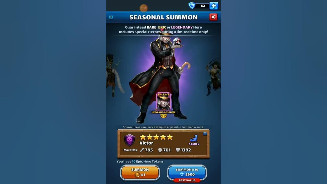Empires & Puzzles Fated Summon review + 10 morlovia pulls YouTube