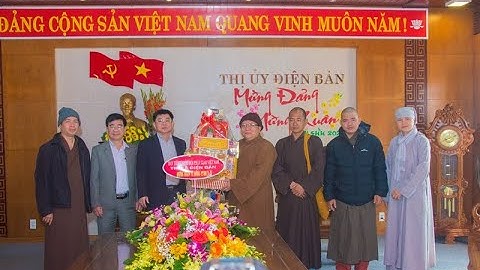 Điện Bàn: BTS PG thị xã đến thăm và chúc tết chính quyền