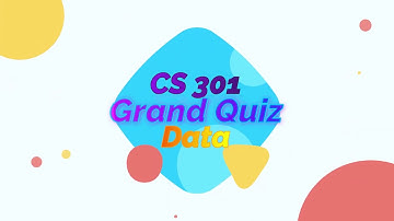 How to get full marks in CS301 Grand Quiz ll VU Leo