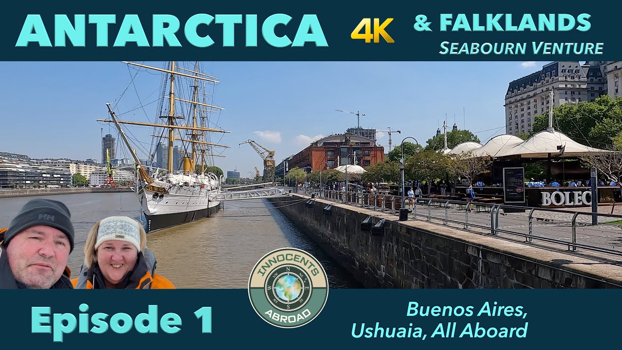 Seabourn Venture | Antarctica Vlog Ep. 1 | Buenos Aires & Ushuaia