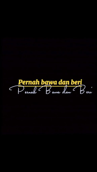 Ada Satu Nama || story wa mengenang seseorang