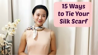 How to Wear a Silk Scarf in 15 Easy Ways