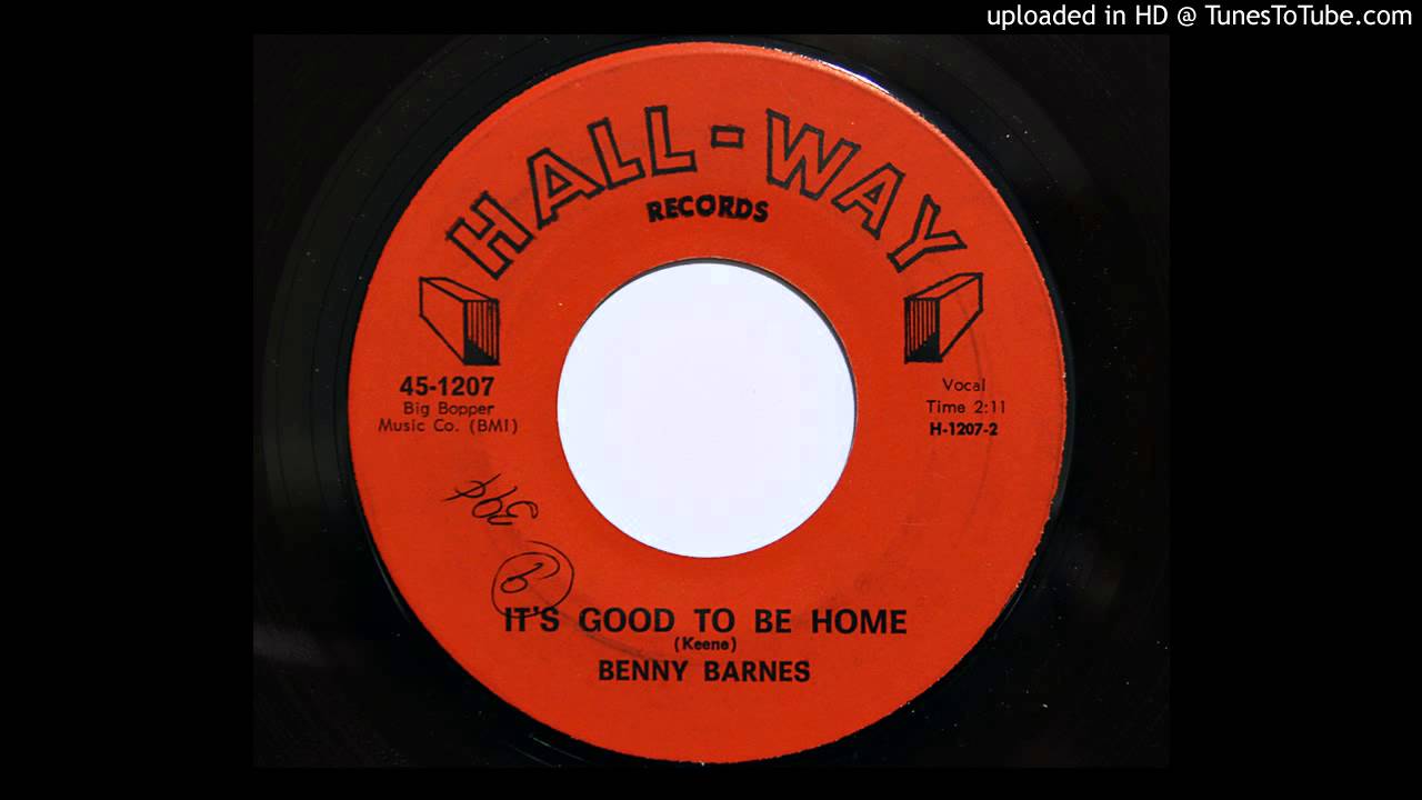 It's Good To Be Home Benny Barnes Shazam