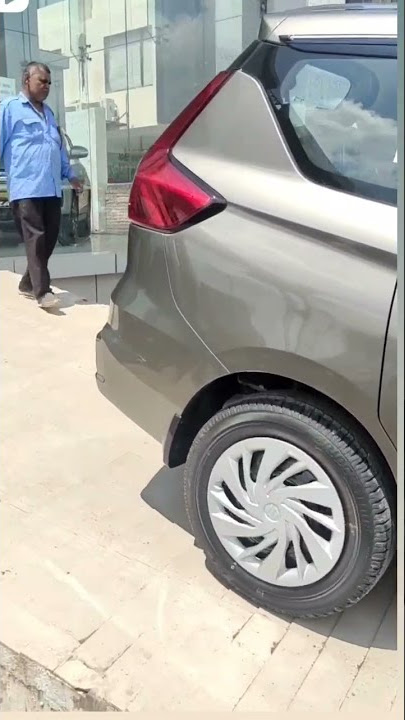 New Ertiga Vxi 2021 model Magma grey colour delivery from city car rewa