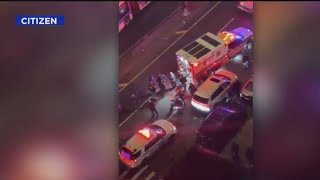 Bronx robbery suspects, police exchange gunfire: NYPD