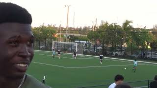 High School Soccer National girls Championships St Andrews vs Lyford Cay 2nd half pt2