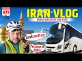 Travelling in wordls cheapest bus  cycle baba iran to afghanistan ep 672