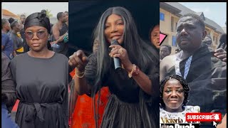 Watch powerful performance from Florence Obinim,Odehyieba Priscilla at okomfoɔ kolege mum’s funeral